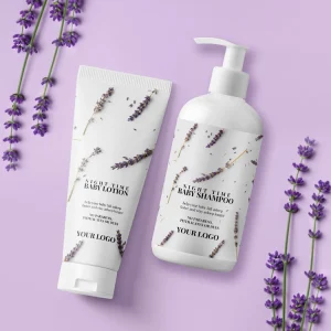 Private Label 100% Natural Mild Lotion Shampoo Bath Moisture Soothing Baby Face Skin Care Body Shower Gel Gift Set