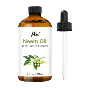 Private Label 100% Pure Cold Pressed Neem Oil for Plants Spray and Essential Oils Mixing for Skin Hair Care Massage Oil Nails