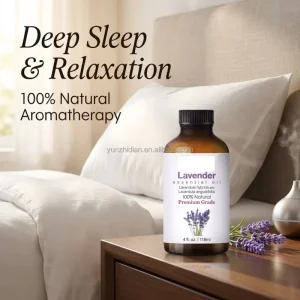 Private Label 100% Pure Lavender Essential Oil Organic Natural Premium Grade for Aromatherapy Skin Hair Care 118ml