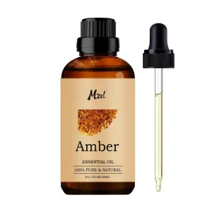 Private Label 100% Pure Natural Diffuser Oil Scents Amber Essential Oil with Dropper for Candle Making DIY Soap