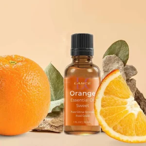 Private Label 100% Pure Natural Food Grade Orange Essential Oil Relieving Stress Palpitation Antimicrobial Sweet Orange Oil
