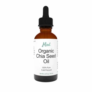 Private Label 100% Pure Natural Virgin Unrefined Chia Seed Oil Cold Pressed Carrier Oil for Women and Men