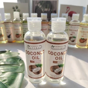 Private Label 100% Pure Organic Carrier Oil Coconut Skin Care Oil Fractionated Coconut Oil Bulk