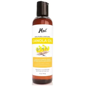 Private Label 100% Pure and Natural Refined Canola Seed Carrier Oil for Skin Face Body Hair Care Cooking