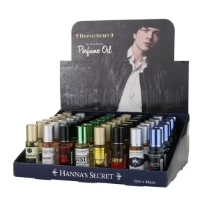 Private Label 15ml Perfume Roll On Oil Mini Pocket Arabic Perfume Oil for Man