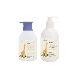 Private Label 500ml Baby Skin Care Set Moisturizing Body Lotion Shower Gel Shampoo and Body Wash for Sensitive Skin