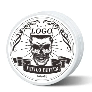 Private Label 60ML Organic Ingredients Tattoo Cream Fade Protection and Moisturizer Tattoo Aftercare Balm