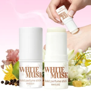 Private Label Alcohol Free Solid White Musk Perfume Fresh Eau De Parfum with Botanical Ingredients Oil Form