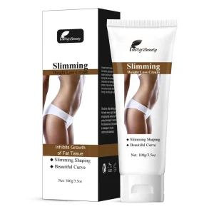 Private Label Belly Waist Arms Thigh Fat Burn Anti Cellulite Caffeine Slimming Cream for Women and Men