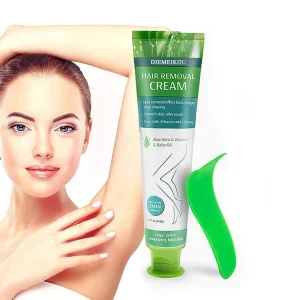 Private Label Bikini Pubic Permanent Hair Removal Cream with Aloe Vera Smell
