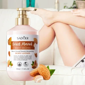 Private Label Black Skin Whitening Cream Moisturizing Nourishing Body Lotion
