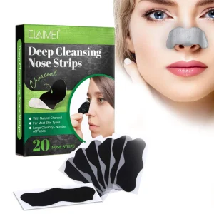 Private Label Blackhead Remove Nose Pore Strips Instant Deep Cleaning Black Head Remover for Nose