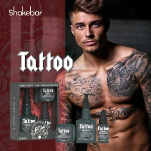 Private Label Body Art Tattoo Aftercare for Smoothing Nourishing Tattoo Aftercare Kit with Tattoo Aftercare Gel