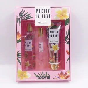 Private Label Body Care Perfume Body Lotion Set Natural Fruit Floral Fragrance Body Mist Set