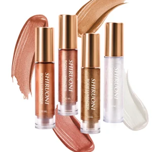 Private Label Body Glitter Skin Shimmering Long Lasting Highlight Waterproof Body Shimmer Gel