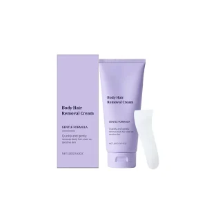 Private Label Body Hair Removal Cream Non Irritating Quick Whole Body Armpit Arm Leg Hair Remove Cream