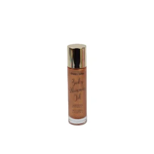 Private Label Body Shimmer Oil Geranium Patchouli Scented with Vitamin E for Hydrating and Glowing Skin 120ml