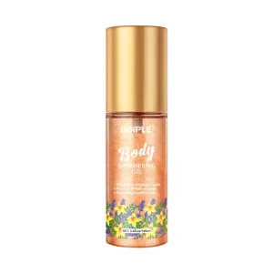Private Label Body Shimmering Oil Long lasting Make Body Shiny Brightly Body Glow Oil Moisturizing and Shiny Your Skin
