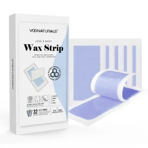Private Label Body Wax Strip Effective Hair Removal Wax Strips for Arms Legs Underarm Hair Eyebrow Waxing Strips Hair Removal