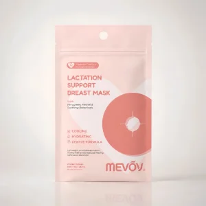 Private Label Breast Mask for Lactation Support with Fenugreek and Fennel Postpartum Breast Care Sheet Mask to Boost Milk Supply