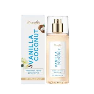 Private Label Coconut Vanilla Body Mist Lasting Fragrance Enhances Personal Charm Pheromone Body Spray
