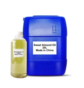 Private Label Cold Pressed Carrier Oil Bulk Organic 100% Pure Natural Sweet Almond Oil for Cosmetic Production