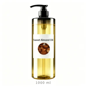 Private Label Cold Pressed Sweet Almond Oil Body Care Skin Nourishing Moisturizing Pure Natural Carrier Massage Oil