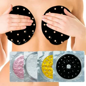 Private Label Collagen Vitamin C Machine Pressed Breast Mask Sheet Hydrating Firming Nourishing Bust Care Spa Treatment Vegan