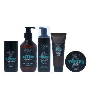 Private Label Complete Set of Supplies for Quick Healing Color Enhancement Moisturization Tattoo Aftercare Kit