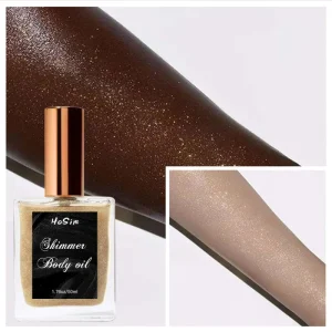 Private Label Cruelty Free Vegan Highlighter Makeup Body Shimmer Dry Body Waterproof Glitter Powder Oil