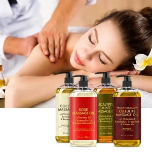 Private Label Custom Fat Burning Slim Waist Anti Cellulite Massage Oils Body Care Slimming Cream