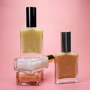 Private Label Custom Highlighter Makeup Glitter Face Body Glow Liquid Highlighter Cream Body Shimmer Oil