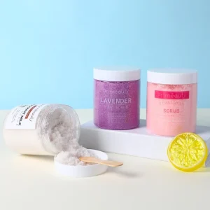 Private Label Custom Skin Care Spa Deep Cleansing Exfoliating Natural Fruit Coconut Shea Butter Sugar Body Scrub