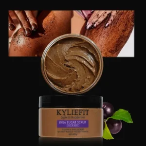 Private Label Custom logo Natural Exfoliating Whitening Organic Coffee Fruit Sea Salt Body Scrub