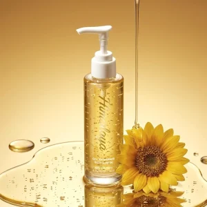 Private Label Custombody Shimmer Highlight Oil Glossy Glitter Quick Absorption Non Sticky Brightening 24K Gold Body Oil