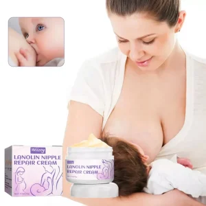 Private Label Deep Nourishing Soothing Pain Nipple Care Anti Crack Herbal Lanolin Nipple Repair Cream for Breastfeeding