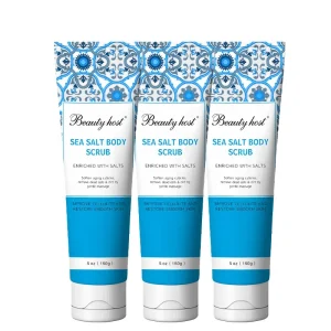 Private Label Drop Shipping Sugar Sea Salt Body Scrub Exfoliator Natural Shimmering Body Scrub Cosmetics Bath Scrub