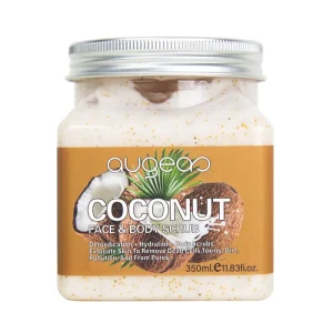 Private Label Exfoliating Whitening Brightening Natural Sugar Fruit Hydrating Body Scrub for Removing Dry Skin