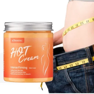 Private Label Flat Tummy Fat Burner Natural Waist Body Stomach Slimming Cream for Tummy Anti Cellulite Gel Hot Cream
