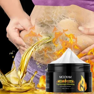 Private Label Flat Tummy Natural Waist Body Hot Gel Cream Slimming Fat Burn Burning Slimming Weight Loss Cream