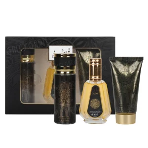 Private Label Fragrance Gift Set Exquisite 3 in 1 Body Care Kit EDP Perfume Body Mist Lotion Regular Size Made Gift