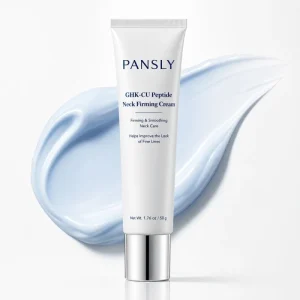 Private Label GHK Cu Copper Peptide Neck Cream Firming Anti Wrinkle Smoothing Moisturizing Neck Cream