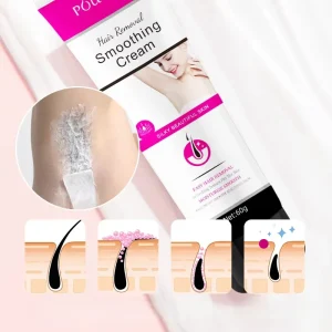 Private Label Gentle Clean Skin Care Whitening Smoothing Skin Cream Permanent Hair Removal Cream