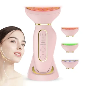 Private Label Handheld 3 Gears Vibrating Massage Instrument Rechargeable Electric Face Care Beauty Device for Women
