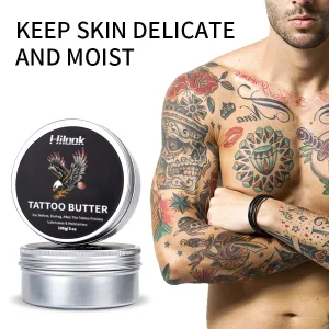 Private Label Healing Skin Repair Organic Ingredients Long Lasting Formula Tattoo Butter for Tattoo Aftercare