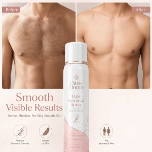 Private Label Herbal Gel Fast Acting Gentle Skin Friendly Moisturizing Hair Removal Hair Growth Inhibitor for Face Armpit Legs