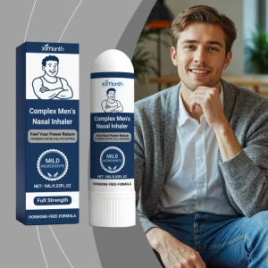 Private Label Herbal Nasal Inhalers Aromat Mint Nasal Inhal Stick Energy Nasal Stick for Men