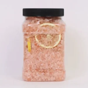 Private Label Himalayan Salt Body Scrub Herbal Infused Exfoliating Whitening Skin Cleanser for Body All Skin Types