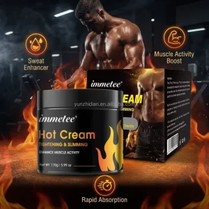 Private Label Hot Cream for Belly Fat Burner Weight Loss Slimming Cream Effective Anti Cellulite Fat Burning Sweat Gel for Body