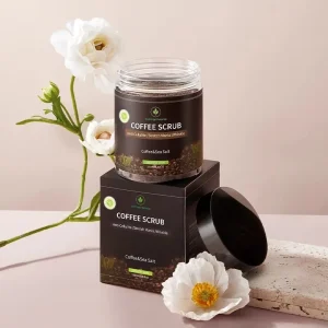 Private Label Hot Selling Whitening Body Scrub 100% Natural Coffee with Collagen
